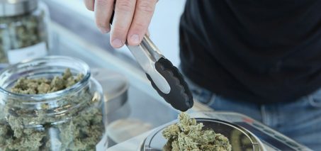 cannabis product selection